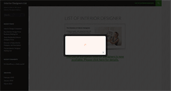Desktop Screenshot of blr-interiordesigners.com